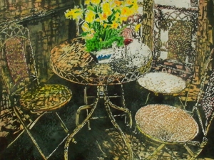 parisian-interior-with-daffodils-20-x22-