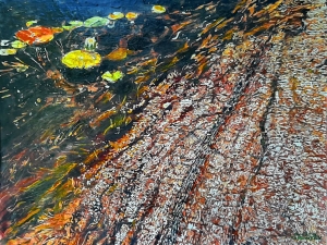 precambrian shoreline georgian bay 24x30-bk01