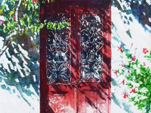red door mykonos 30x22 