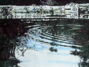 birch n infinity ring black river 22x30 watercolour on arches paper 2300 at studio