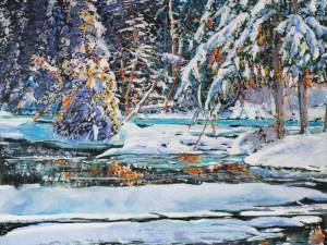 new-morning-green-river-washago-24x28-
