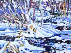 open-stream-with-grasses-n-dogwood-12x12-
