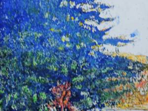 muskoka river with blues 24x16-