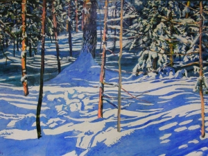 path to the lake 20x30-