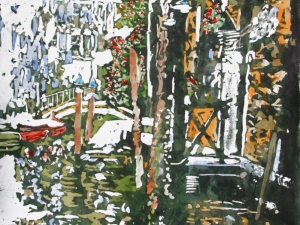 canal Landing venice 22x155-