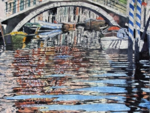 crosshatch day canneregio canal 30x22