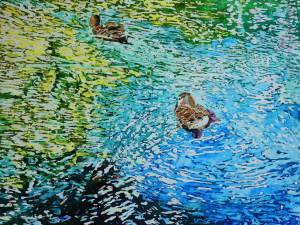 1_summer-water-dazzle-with-mallards-19-24x24-