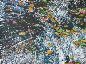 lilies-n-pine-bough-reflection-4-22x30-2