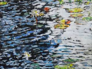 SOLD-lilies-on-the-shadow-side-2-21x14-