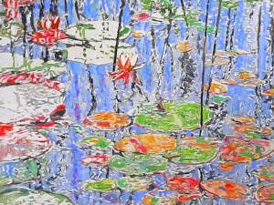 SOLD_water-lilies-n-wild-rice-19-26x26-