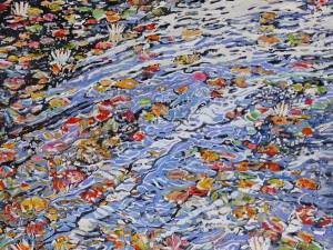 waterlilies sherborne lake  48 x32-wp