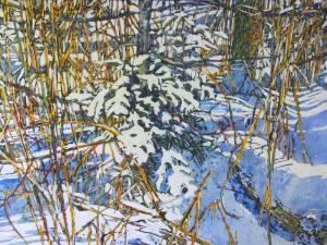 new-pine-in-among-shoreline-grasses-24x36-