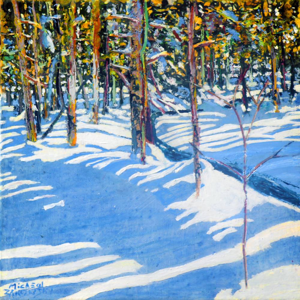 daylight-streaming-across-a-beaver-pond-16x16-wp