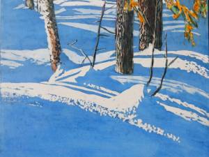 1_late-day-sun-streaming-thru-the-forest-16x16-