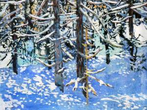 1_speckles-speckling-in-the-forest-16"x16"-