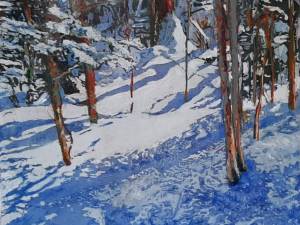 sold-sunlight-streaming-thru-the-forest-16x16-