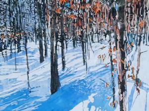 sunlight-thru-the-forest-18x18-
