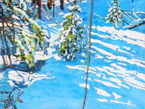 sunlit-clearing-with-pines-12x12
