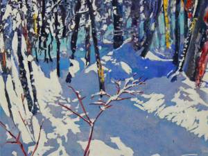 daylight-reaching-in-thru-the-forest-16x16-wp