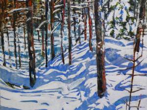 hillside trail thru winter 16x16-wp