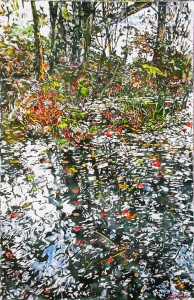 sold autumn on the pond 13 40x26 wp